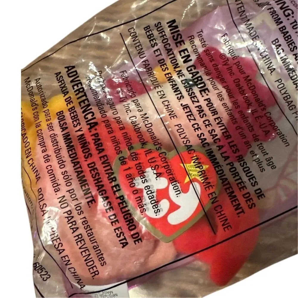 Vintage 90s McDonald's TY Beanie Babies 